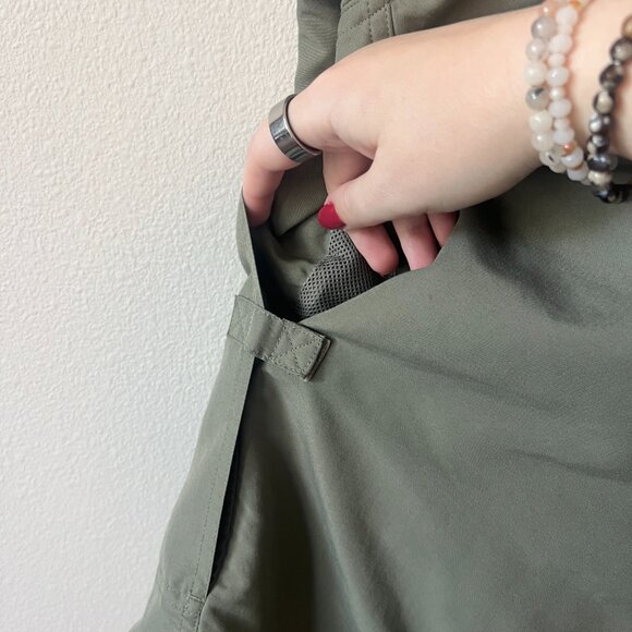 Quest Lightweight Olive Green Button Down Long Sleeve Fishing Shirt Size XL - Picture 11 of 11